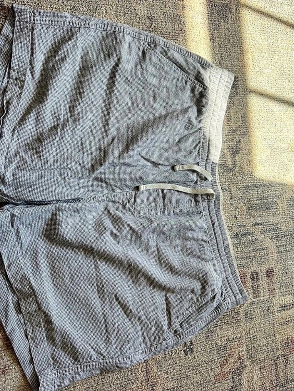 J.Crew Gray Houndstooth Flat Front Shorts Size XL